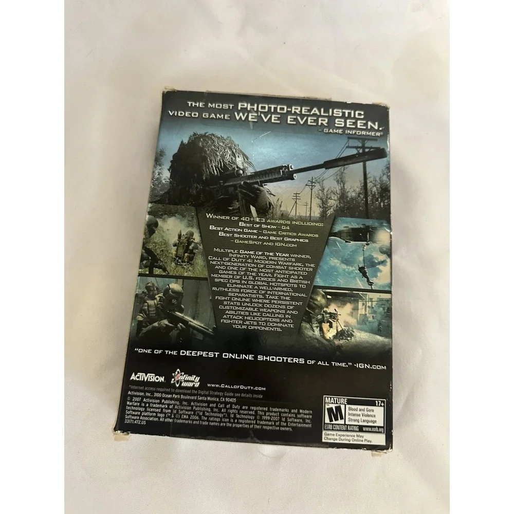 Activision Call of Duty 4: Modern Warfare Limited Collector's Edition PC 2007